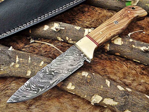 Custom Handmade Damascus Steel Skinner Knife | Christmas Gift, Birthday Gift, Wedding Gift, Anniversary Gift, Valentine's Gift