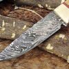 Custom Handmade Damascus Steel Skinner Knife | Christmas Gift, Birthday Gift, Wedding Gift, Anniversary Gift, Valentine's Gift - Image 3