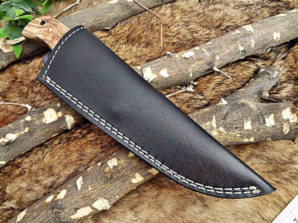 Custom Handmade Damascus Steel Skinner Knife | Christmas Gift, Birthday Gift, Wedding Gift, Anniversary Gift, Valentine's Gift - Image 7