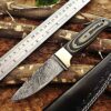 Custom Handmade Damascus Steel Skinner Knife | Christmas Gift, Birthday Gift, Wedding Gift, Anniversary Gift, Valentine's Gift
