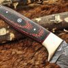 Custom Handmade Damascus Steel Skinner Knife | Christmas Gift, Birthday Gift, Wedding Gift, Anniversary Gift, Valentine's Gift - Image 5