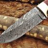 Custom Handmade Damascus Steel Skinner Knife | Christmas Gift, Birthday Gift, Wedding Gift, Anniversary Gift, Valentine's Gift - Image 3
