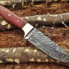 Custom Handmade Damascus Steel Skinner Knife | Christmas Gift, Birthday Gift, Wedding Gift, Anniversary Gift, Valentine's Gift - Image 4