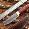 Custom Handmade Damascus Steel Skinner Knife | Christmas Gift, Birthday Gift, Wedding Gift, Anniversary Gift, Valentine's Gift