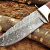 Custom Handmade Damascus Steel Skinner Knife | Christmas Gift, Birthday Gift, Wedding Gift, Anniversary Gift, Valentine's Gift - Image 3
