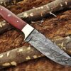 Custom Handmade Damascus Steel Skinner Knife | Christmas Gift, Birthday Gift, Wedding Gift, Anniversary Gift, Valentine's Gift - Image 4