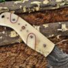 Custom Handmade Damascus Steel Hunting Skinner Knife | Christmas Gift, Birthday Gift, Wedding Gift, Anniversary Gift, Valentine's Gift - Image 5