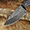 Custom Handmade Damascus Steel Skinner Knife | Christmas Gift, Birthday Gift, Wedding Gift, Anniversary Gift, Valentine's Gift - Image 3