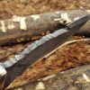 Custom Handmade Damascus Steel Gut Hook Skinner Knife | Christmas Gift, Birthday Gift, Wedding Gift, Anniversary Gift, Valentine's Gift - Image 6