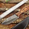 Custom Handmade Damascus Steel Skinner Knife | Christmas Gift, Birthday Gift, Wedding Gift, Anniversary Gift, Valentine's Gift