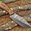 Custom Handmade Damascus Steel Skinner Knife | Christmas Gift, Birthday Gift, Wedding Gift, Anniversary Gift, Valentine's Gift - Image 4