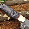 Custom Handmade Damascus Steel Skinner Knife | Christmas Gift, Birthday Gift, Wedding Gift, Anniversary Gift, Valentine's Gift - Image 5