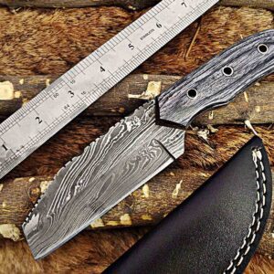 Custom Handmade Damascus Steel Skinner Knife | Christmas Gift, Birthday Gift, Wedding Gift, Anniversary Gift, Valentine's Gift
