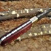 Custom Handmade Damascus Steel Gut Hook Skinner Knife | Christmas Gift, Birthday Gift, Wedding Gift, Anniversary Gift, Valentine's Gift - Image 6