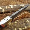 Custom Handmade Damascus Steel Skinner Knife | Christmas Gift, Birthday Gift, Wedding Gift, Anniversary Gift, Valentine's Gift - Image 6