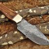 Custom Handmade Damascus Steel Skinner Knife | Christmas Gift, Birthday Gift, Wedding Gift, Anniversary Gift, Valentine's Gift - Image 4