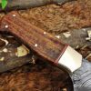 Custom Handmade Damascus Steel Skinner Knife | Christmas Gift, Birthday Gift, Wedding Gift, Anniversary Gift, Valentine's Gift - Image 5