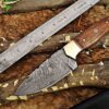 Custom Handmade Damascus Steel Skinner Knife | Christmas Gift, Birthday Gift, Wedding Gift, Anniversary Gift, Valentine's Gift