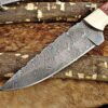 Custom Handmade Damascus Steel Skinner Knife | Christmas Gift, Birthday Gift, Wedding Gift, Anniversary Gift, Valentine's Gift - Image 3