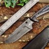 Custom Handmade Damascus Steel Skinner Knife | Christmas Gift, Birthday Gift, Wedding Gift, Anniversary Gift, Valentine's Gift