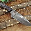Custom Handmade Damascus Steel Skinner Knife | Christmas Gift, Birthday Gift, Wedding Gift, Anniversary Gift, Valentine's Gift - Image 4