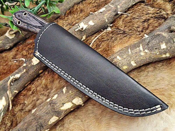 Custom Handmade Damascus Steel Skinner Knife | Christmas Gift, Birthday Gift, Wedding Gift, Anniversary Gift, Valentine's Gift - Image 7