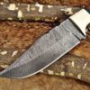 Custom Handmade Damascus Steel Skinner Knife | Christmas Gift, Birthday Gift, Wedding Gift, Anniversary Gift, Valentine's Gift - Image 3