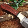 Custom Handmade Damascus Steel Skinner Knife | Christmas Gift, Birthday Gift, Wedding Gift, Anniversary Gift, Valentine's Gift - Image 5