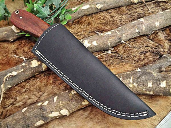 Custom Handmade Damascus Steel Skinner Knife | Christmas Gift, Birthday Gift, Wedding Gift, Anniversary Gift, Valentine's Gift - Image 7