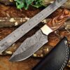 Custom Handmade Damascus Steel Skinner Knife | Christmas Gift, Birthday Gift, Wedding Gift, Anniversary Gift, Valentine's Gift