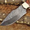 Custom Handmade Damascus Steel Skinner Knife | Christmas Gift, Birthday Gift, Wedding Gift, Anniversary Gift, Valentine's Gift - Image 3
