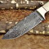 Custom Handmade Damascus Steel Skinner Knife | Christmas Gift, Birthday Gift, Wedding Gift, Anniversary Gift, Valentine's Gift - Image 3