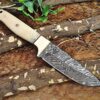 Custom Handmade Damascus Steel Skinner Knife | Christmas Gift, Birthday Gift, Wedding Gift, Anniversary Gift, Valentine's Gift - Image 4