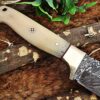 Custom Handmade Damascus Steel Skinner Knife | Christmas Gift, Birthday Gift, Wedding Gift, Anniversary Gift, Valentine's Gift - Image 5