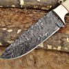 Custom Handmade Damascus Steel Skinner Knife | Christmas Gift, Birthday Gift, Wedding Gift, Anniversary Gift, Valentine's Gift - Image 3
