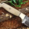 Custom Handmade Damascus Steel Skinner Knife | Christmas Gift, Birthday Gift, Wedding Gift, Anniversary Gift, Valentine's Gift - Image 5
