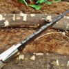 Custom Handmade Damascus Steel Skinner Knife | Christmas Gift, Birthday Gift, Wedding Gift, Anniversary Gift, Valentine's Gift - Image 6