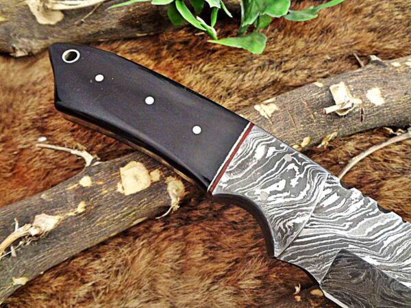 Custom Handmade Damascus Steel Skinner Knife | Christmas Gift, Birthday Gift, Wedding Gift, Anniversary Gift, Valentine's Gift - Image 5