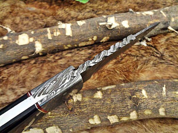 Custom Handmade Damascus Steel Skinner Knife | Christmas Gift, Birthday Gift, Wedding Gift, Anniversary Gift, Valentine's Gift - Image 6