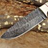Custom Handmade Damascus Steel Skinner Knife | Christmas Gift, Birthday Gift, Wedding Gift, Anniversary Gift, Valentine's Gift - Image 3