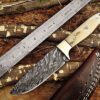 Custom Handmade Damascus Steel Skinner Knife | Christmas Gift, Birthday Gift, Wedding Gift, Anniversary Gift, Valentine's Gift