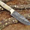 Custom Handmade Damascus Steel Skinner Knife | Christmas Gift, Birthday Gift, Wedding Gift, Anniversary Gift, Valentine's Gift - Image 4