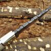Custom Handmade Damascus Steel Skinner Knife | Christmas Gift, Birthday Gift, Wedding Gift, Anniversary Gift, Valentine's Gift - Image 6