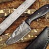 Custom Handmade Damascus Steel Skinner Knife | Christmas Gift, Birthday Gift, Wedding Gift, Anniversary Gift, Valentine's Gift