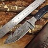 Custom Handmade Damascus Steel Skinner Knife | Christmas Gift, Birthday Gift, Wedding Gift, Anniversary Gift, Valentine's Gift