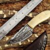 Custom Handmade Damascus Steel Skinner Knife | Christmas Gift, Birthday Gift, Wedding Gift, Anniversary Gift, Valentine's Gift