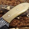 Custom Handmade Damascus Steel Skinner Knife | Christmas Gift, Birthday Gift, Wedding Gift, Anniversary Gift, Valentine's Gift - Image 3