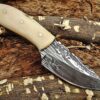 Custom Handmade Damascus Steel Skinner Knife | Christmas Gift, Birthday Gift, Wedding Gift, Anniversary Gift, Valentine's Gift - Image 4