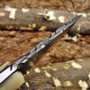 Custom Handmade Damascus Steel Skinner Knife | Christmas Gift, Birthday Gift, Wedding Gift, Anniversary Gift, Valentine's Gift - Image 6