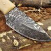 Custom Handmade Damascus Steel Skinner Knife | Christmas Gift, Birthday Gift, Wedding Gift, Anniversary Gift, Valentine's Gift - Image 4